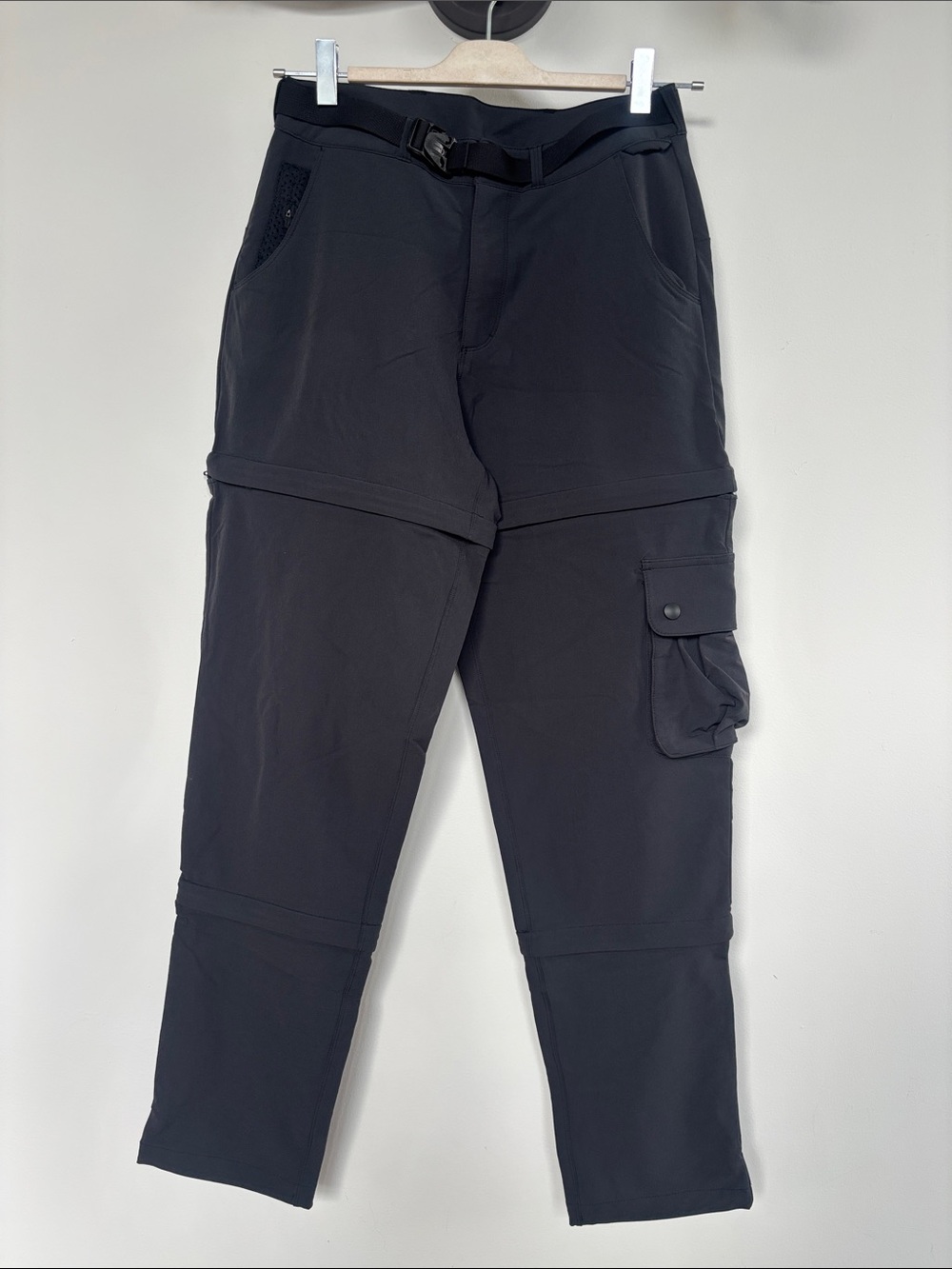 OUTDOOR VOICES Convertible Cargo Pants - Black